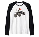 Atv Quad 4 Wheeler Weihnachtsmütze Xmas Raglan