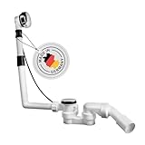 AQUADE Ab und Überlaufgarnitur Badewanne 40/50 mm - Badewannen...