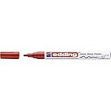 edding Glanzlack-Marker creative 751, 1 - 2 mm (Einzelstift, rot)
