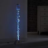 LeuchtenDirekt LED Wassersäule H120cm, RGB-Farbwechsel, bedienbar über...