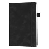 welsberg Notizbuch A5 Liniert Hardcover Journal Buch Tagebuch aus Veganem...