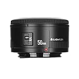 Yongnuo YN 50mm F/1.8 AF/MF Groß Aperture Autofokus Objektiv für Canon EF...