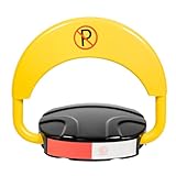 MINRS Parkplatzsperre, Parksperre Klappbar mit Fernbedienung Elektronische...
