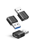 UGREEN USB C Adapter (3 Stück), 10Gbps USB C Buchse zu A Stecker...