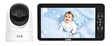 GHB Überwachungskamera für Babys, 17,8 cm (7 Zoll), IPS, 1080P, Display,...