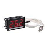 RUIZHI Industrielles Hochpräzisions Thermometer, -30~800 ℃ 12V...