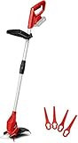 Einhell Rasentrimmer GC-CT 18/24 Li – Solo Power X-Change (18 cm, Li-Ion,...