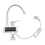 Elektrischer Wasserhahn mit Durchlauferhitzer 220V, Warmwasserbereiter...