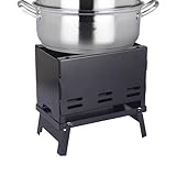 Tragbarer Holzkohlegrill, tragbarer Grill, Outdoorgrill, abnehmbarer...