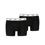 PUMA Men's Elements Boxer, Black, XL (2er Pack)