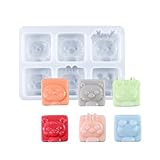 Markante Cartoon Designs Form Antihaftbeschichtet 6 Mulden Silikon...