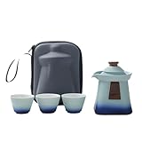 Eieenotee Tragbares Chinesisches Teeservice - Komplettes -Teegeschirr-Set...