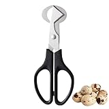 Wachtelei-Schere - Edelstahll-Eierschalenöffner, Wachtelei-Knacker |...