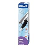 Pelikan Twist Füllhalter, Edelstahl-Feder in Strichbreite M inkl....