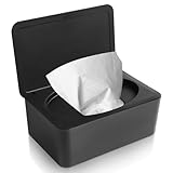 Feuchttücher Box, Feuchtes Toilettenpapier Box Feuchttücherbox Schwarz,...