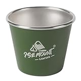 Metallstapelbecher | 50 ml Edelstahl -Trinkgläser Camping -Tassen für...