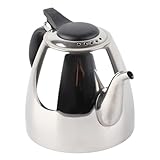Mingzhe Edelstahl-Teekessel, Hitzebeständiger Griff für Tee, Kaffee, 1,2...