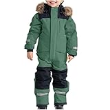 Elsa Keith Kinder Schneeanzug Unisex Skioverall wasserdichte Skioverall...