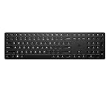 HP 450 Programmierbare Wireless Tastatur, QWERTZ Deutsches Layout, Kabellos...