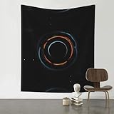 Mysteriöse kosmische schwarze Löcher. Dieser einseitig bedruckte...