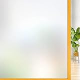 Cinbee Fensterfolie Selbsthaftend Blickdicht, Milchglasfolie 100x200 cm,...