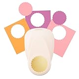 Vaessen Creative Motivstanzer Kreis mit Zierrand, XL, Jumbo Stanzer,...