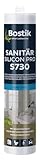 BOSTIK S730 Sanitär Silikon Pro Hellgrau – Hochwertiges Acetat...