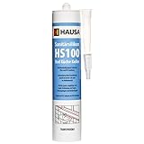 HAUSA Sanitär-Silikon HS100 transparent 310ml hochelastische...