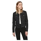 Noisy May Damen Kurze Jeansjacke | Basic Denim Übergangsjacke | Stoned...