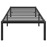 Yaheetech Bettrahmen 90 x 200 cm Metallbett Bettgestell aus Metall, Modern...