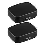 SEWOART 2 Stück Hartschalen Hörgerätebox mit Polsterschutz...