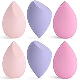 Make Up Schwamm, 6 PCS Beauty Blender Sponges, Waschbar Latexfrei Cosmetic...