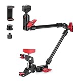 JEBUTU 22'/57cm Magic Arm mit Super Clamp, 360° Flexibel Kamera...