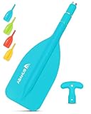Abahub 1PCS Teleskop Paddel 53-106cm Stechpaddel Notfall Paddel mit T-Griff...