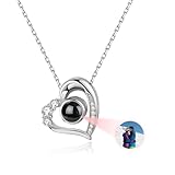 JONZIN Kette mit Bild für Damen Personalisierte Halskette mit Foto...