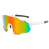 BECILES Sonnenbrille Fahrradbrille,Herren Damen Sportbrille...