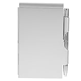 DOITOOL Kartenbox aus Aluminiumlegierung kleiner Taschennotizblock kleine...