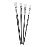 Ideen mit Herz Künstlerpinsel | Acrylhaar | flach | Verschiedene Größen...