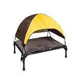 Outdoor-Hundebett -2 in 1 erhöhtes extra großes Hundebett mit abnehmbarem...