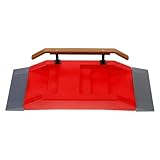 Homoyoyo Fingerboard Rampe Kunststoff Kleiner Skatepark Plattform für...