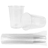 HEKU 50 transparente Einweg-Trinkbecher 0,4l | Aus Polypropylen | Ideal...