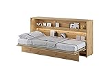 Schrankbett Bed Concept, Wandklappbett mit Lattenrost, V-Bett, Wandbett...