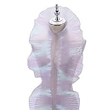 HOBBIESAY 10m Chiffonbesatzmit Rüschen Und Plissee 20cm Organza...