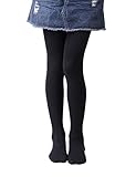 EVERSWE Girls Tights, Semi Opaque Footed Tights, Microfiber Dance Tights...