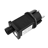 Weihnachten Lichterkette Netzteil Transformator 31V LED Stecker mit 8...