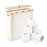 Zikenis Klopapier Aufbewahrung Box, 25L Toilettenpapier Aufbewahrung Korb...