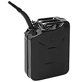 HOBBYZOO Benzinkanister 20L Metall, Kanister Kraftstoffkanister mit...