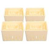 MAGICLULU 4 Stück Tofu und Käsepresse aus Kunststoff Praktische...