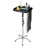 Friseurwagen mit Rollen, Tattoo Tablett Salonwagen 72.5-110 cm...