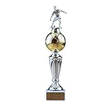 Zelaro Pokal Fußball | 31cm Pokal mit Gravur Wunschtext – Siegerpokal |...